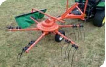 Andaineuse 180 pour micro tracteur Vert Service