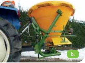 Épandeur de sel 1800 pour micro tracteur Vert Service 300L – Image 2