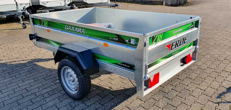 Remorque 218 DAXARA - Remorque utilitaire 129 cm – Image 2