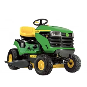 Tracteur tondeuse John Deere X107, Essence, 500 cc, 107 cm