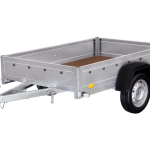 Remorque avec amortisseur 500 kg Garden Trailer 201/R Unitrailer - Capacité de charge 300-750 kg