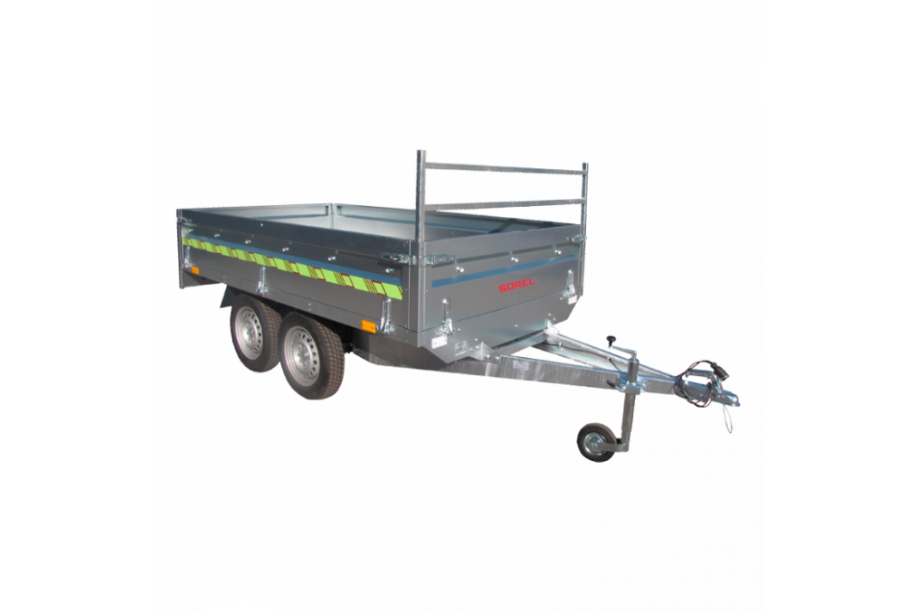 Remorque Nordika N262 - PTAC 500 (263 x 145) - Capacité 210 kg – Image 2