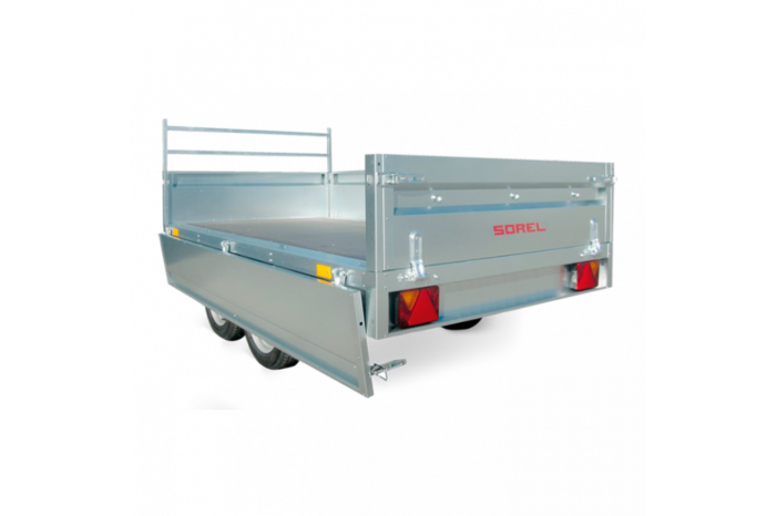 Remorque Nordika N262 - PTAC 500 (263 x 145) - Capacité 210 kg – Image 7