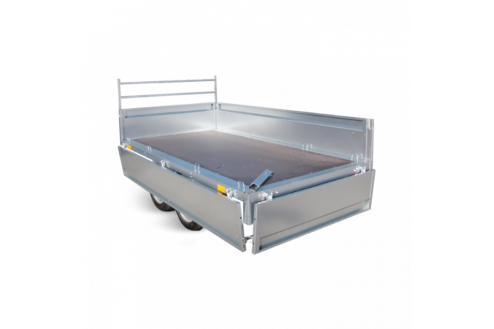 Remorque Nordika N262 - PTAC 500 (263 x 145) - Capacité 210 kg