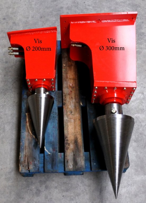 Fendeuse à vis Ø300mm pour pelleteuse et mini pelle – Image 4
