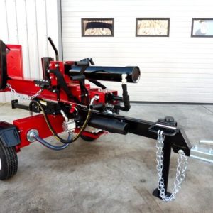Fendeuse de bûches thermique sur remorque FH24T 24 tonnes