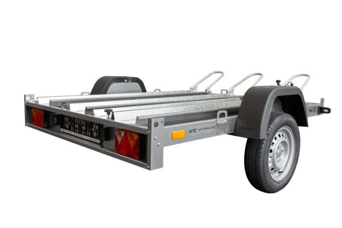 Remorque moto basculante UNITRAILER MOTO 3 - Transport 3 motos jusqu'à 750 kg – Image 4