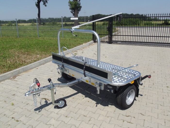 Remorque Porte Moto Transversale Camping car - Chargement Facile - Modèle RPT-CC-2021 – Image 4