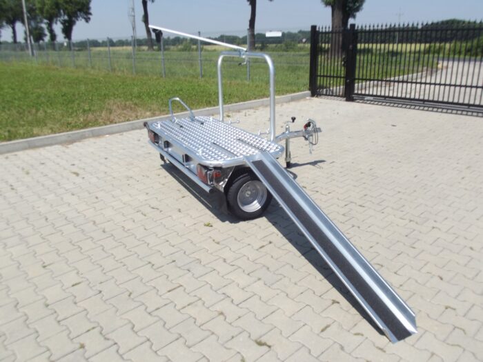 Remorque Porte Moto Transversale Camping car - Chargement Facile - Modèle RPT-CC-2021 – Image 5