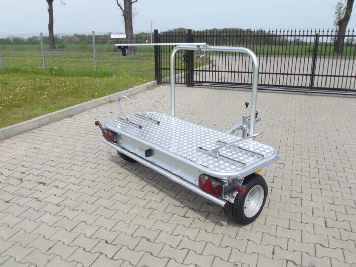 Remorque Porte Moto Transversale Camping car - Chargement Facile - Modèle RPT-CC-2021 – Image 8