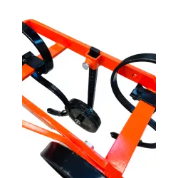 Chassis cultivateur 1m 7 dents LIDERFARM pour micro tracteur