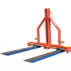 Lève-palette 3 points réglable charge 700kg Ø19mm en acier bichromaté – Image 2