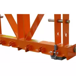 Lève-palette 3 points réglable charge 700kg Ø19mm en acier bichromaté – Image 3