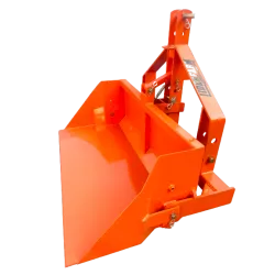 Godet à basculement manuel LIDERFARM 1m40 pour micro tracteurs 25-50CV – Image 2