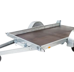 Plateau basculant PLM 150 ERDÉ avec roues extérieures